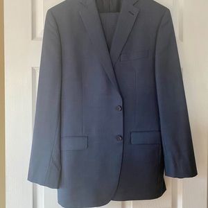 calvin klein slim fit men's suit